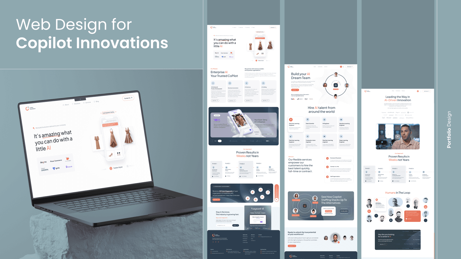 Web Design for Copilot Innovations