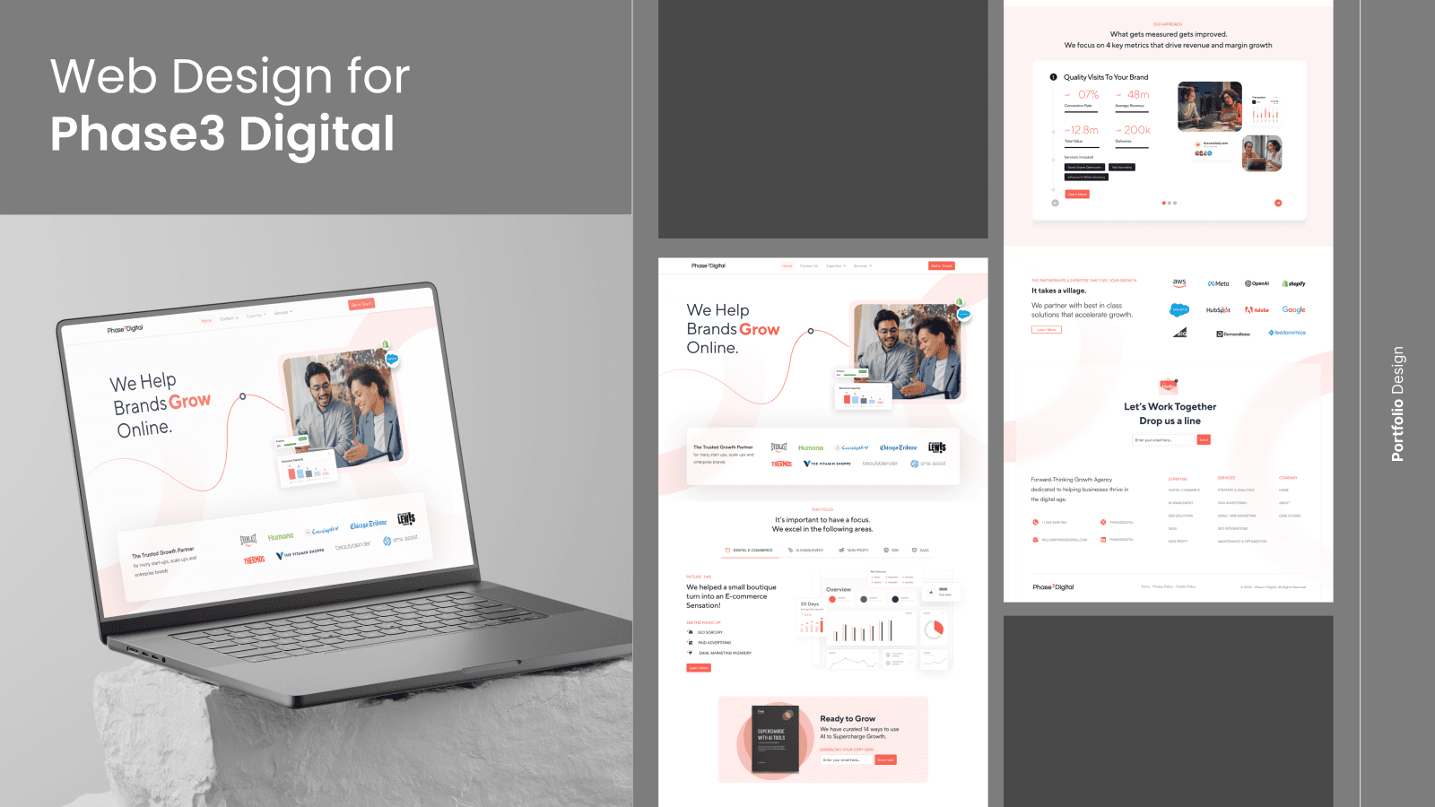 Web Design for Phase3 Digital